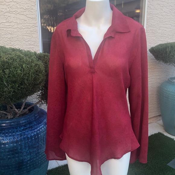 Gently loved sheer Fashion Bug top - Picture 1 of 5